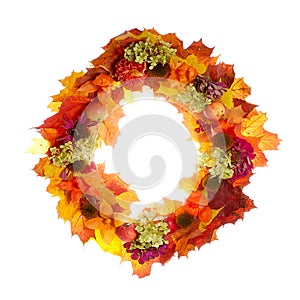 Autumn garland