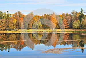 Autumn in Gatchina. St. Petersburg