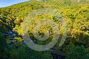 Autumn at Goshen Pass, Virginia, USA