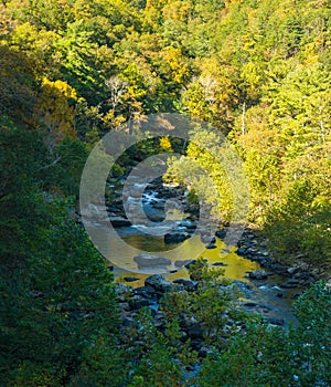 Autumn at Goshen Pass, Virginia, USA