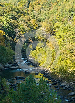 Autumn at Goshen Pass, Virginia, USA