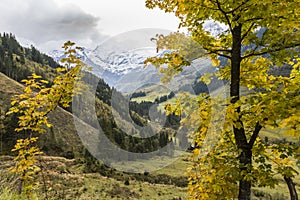 Autumn at the Grossglockner in Austria