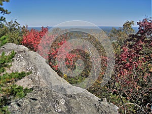 Autumn at Hanging Rock State Park