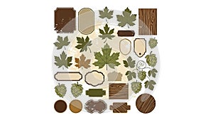 Autumn Harvest & Craft Elements Collection