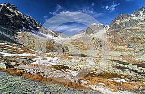 Autumn in High Tatras mountains, Slovakia