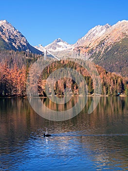 Autumn in High Tatras, Strbske Pleso