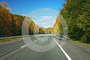 Autumn highway