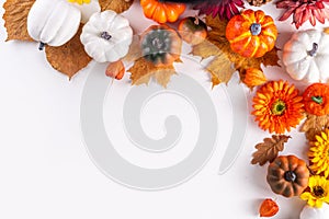 Autumn holidays and sale background