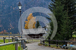 Autumn in Italian Alps