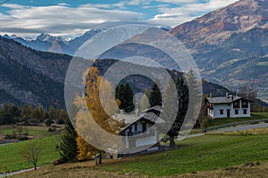 Autumn in Italian Alps