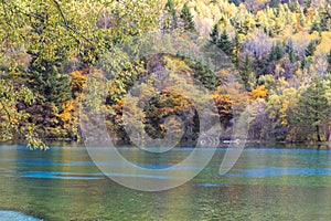 Autumn in jiuzhaigou, China