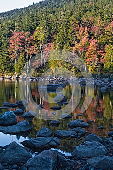 Autumn, Jordan Pond, Acadia National Park, Maine