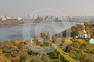 Autumn Kiev cityscape photo