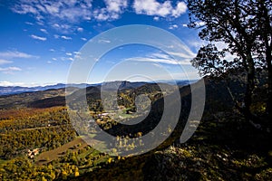 Autumn in La Fageda D En Jorda Forest, La Garrotxa, Spain