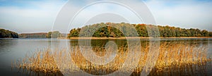 Autumn Lake Panorama