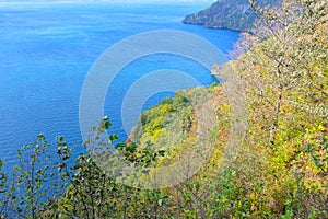 Autumn in the Lake Towada