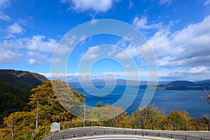 Autumn in the Lake Towada