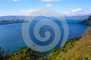 Autumn in the Lake Towada