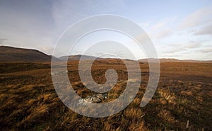 Autumn landscape of Dartmoor