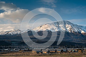 Autumn landscape in Hemu village