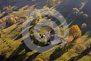 Autumn Landscape in Romania