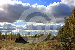 Autumn landscape, Russia