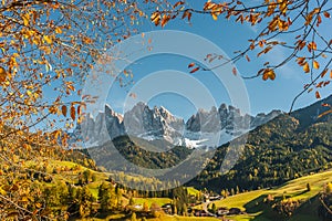 Autumn Landscape with Santa Maddalena