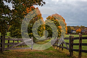 Autumn Landscapes in Massachusetts