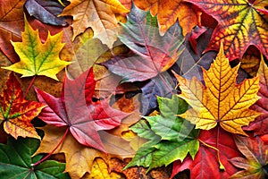 Autumn Leaves Fall Colors in Nature