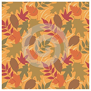 Autumn Leaves Pattern C