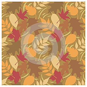 Autumn Leaves Pattern D