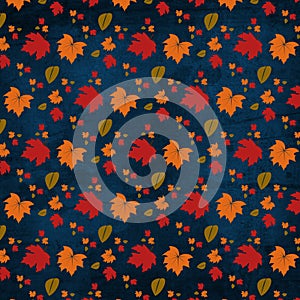 Autumn Leaves Texture Background