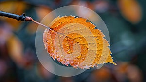 Autumn Leaves: Vibrant Red and Orange Maple Leaves on the Ground