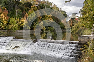 Autumn Life at the River