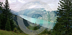 Autumn light on the Walensee, shot from Flumserberg