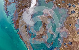 Pamet River Aerial at Truro, Cape Cod