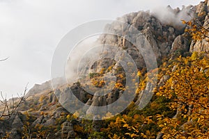 Autumn in the mountains