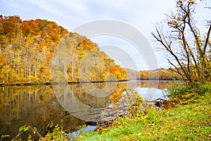 Autumn at Norris Dam State Park