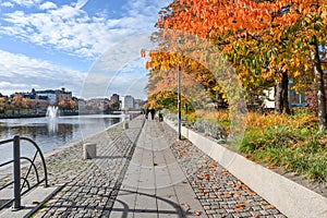 Autumn in Norrkoping, Sweden