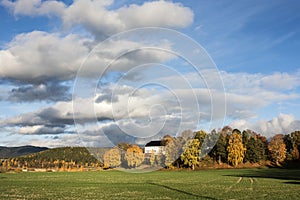 Autumn in Norway near Oslo