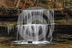 Autumn at Olglebay Falls - Wheeling, West Virginia