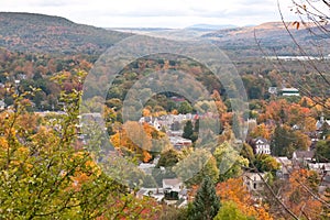 Autumn in Oneonta, New York