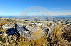 Autumn over the Canterbury Plains, New Zealand