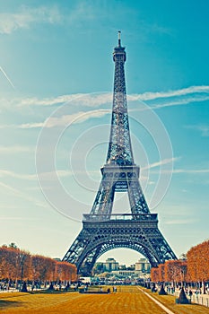 Autumn Paris, Eiffel tower