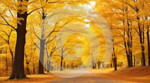 autumn in the park, fall colors in the park, autumn scene in the park, golden autumn seasone