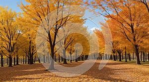 autumn in the park, fall colors in the park, autumn scene in the park, golden autumn seasone