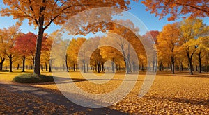 autumn in the park, fall colors in the park, autumn scene in the park, golden autumn seasone