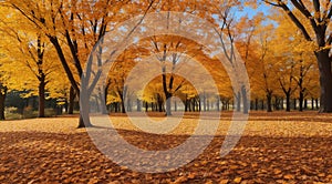 autumn in the park, fall colors in the park, autumn scene in the park, golden autumn seasone