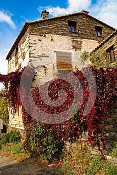 Autumn at Patones de Arriba, Comunidad de Madrid, Spain photo