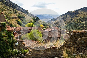 Autumn at Patones de Arriba, Comunidad de Madrid, Spain photo